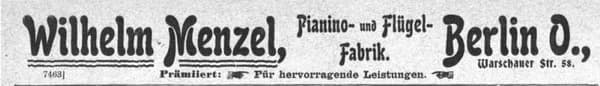 Menzel Wilhelm logo